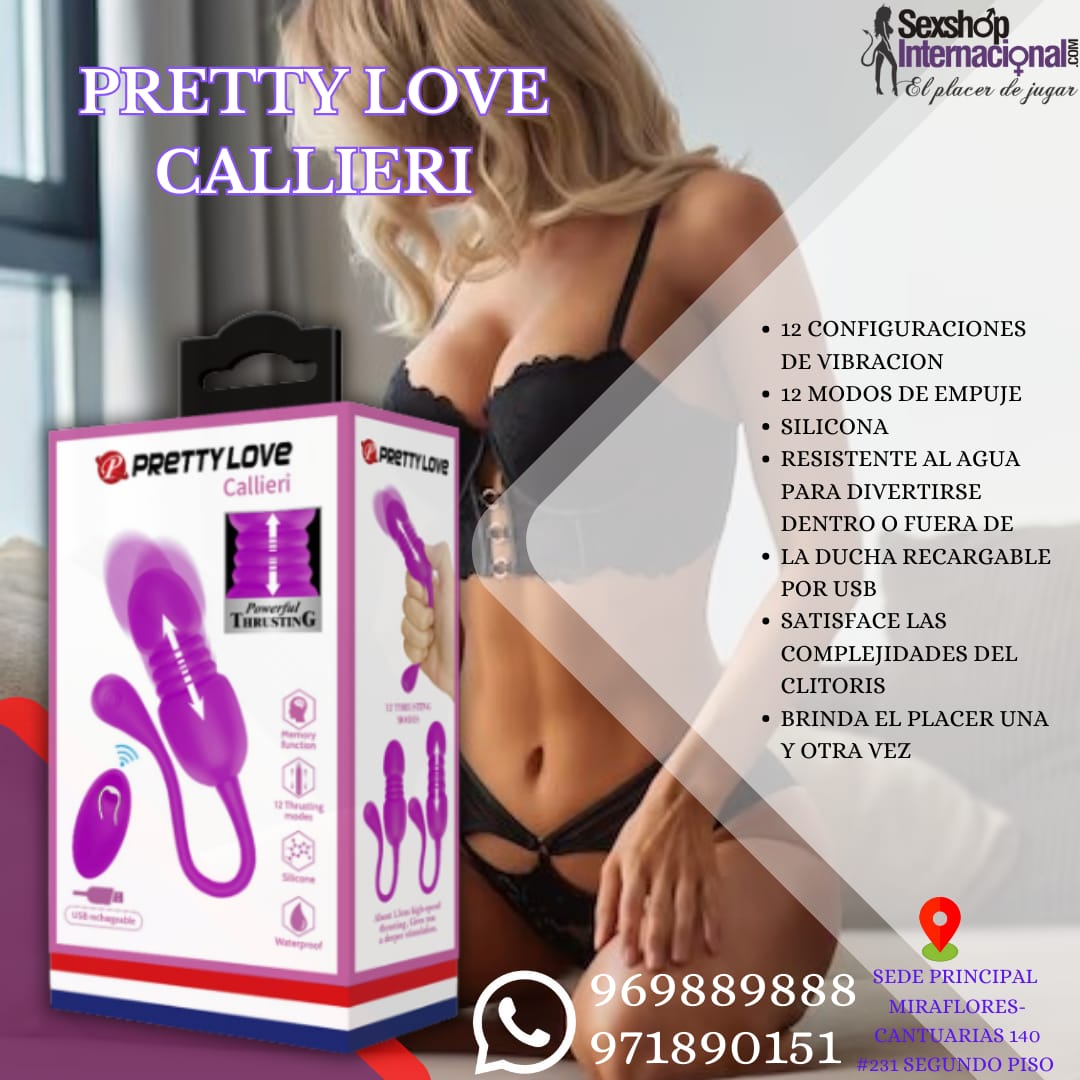 BALA VIBRADORA-PRETTY LOVE-CON GOLPES DE MOVIMIENTO-SEXSHOP LIMA 971890151 